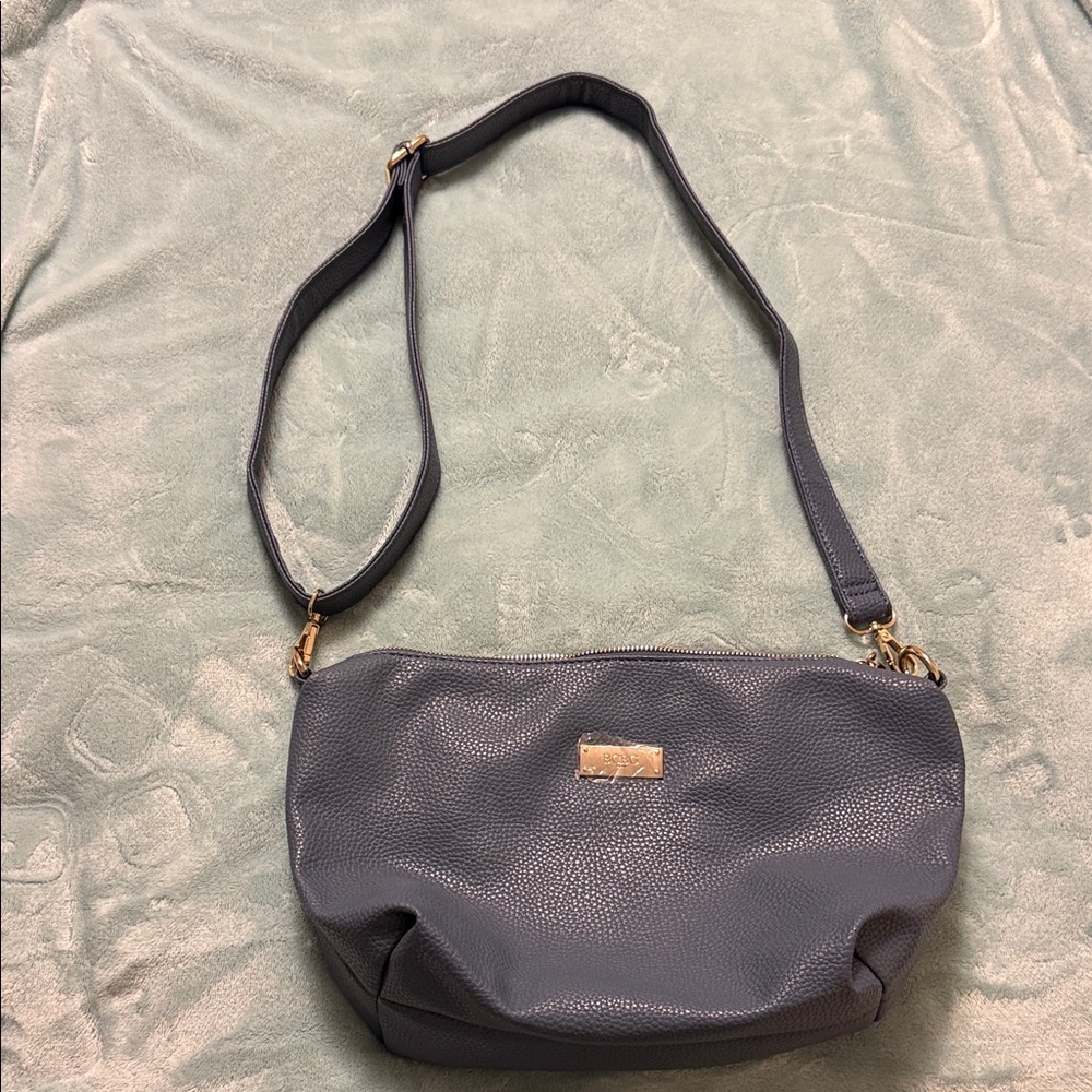 BCBG Paris Charcoal Crossbody Bag